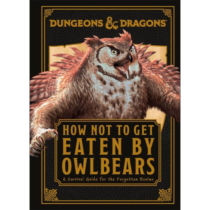 white-D&D HOW NOT TO GET EATEN BY OWLBEARS HC